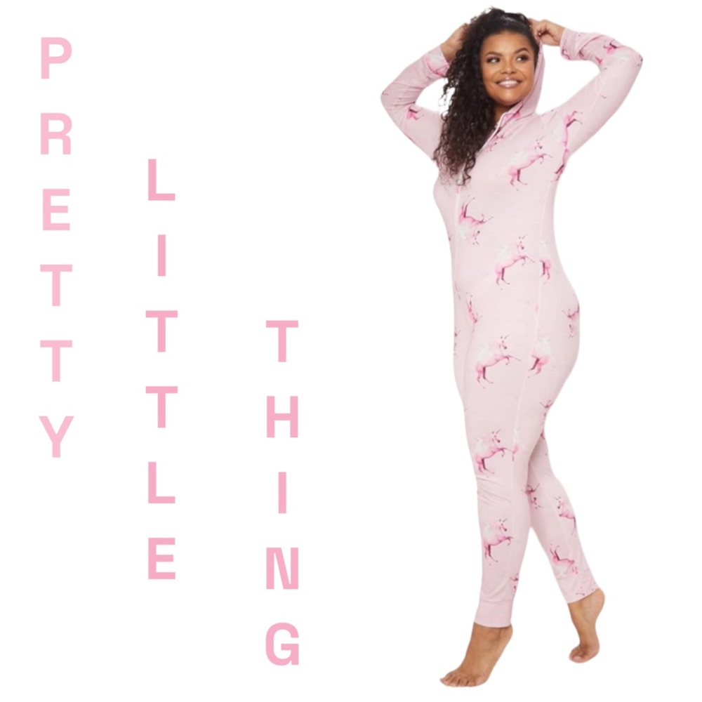 🎉Host Pick🎉NWT Plus Pink Unicorn Onesie Pajamas Size 22